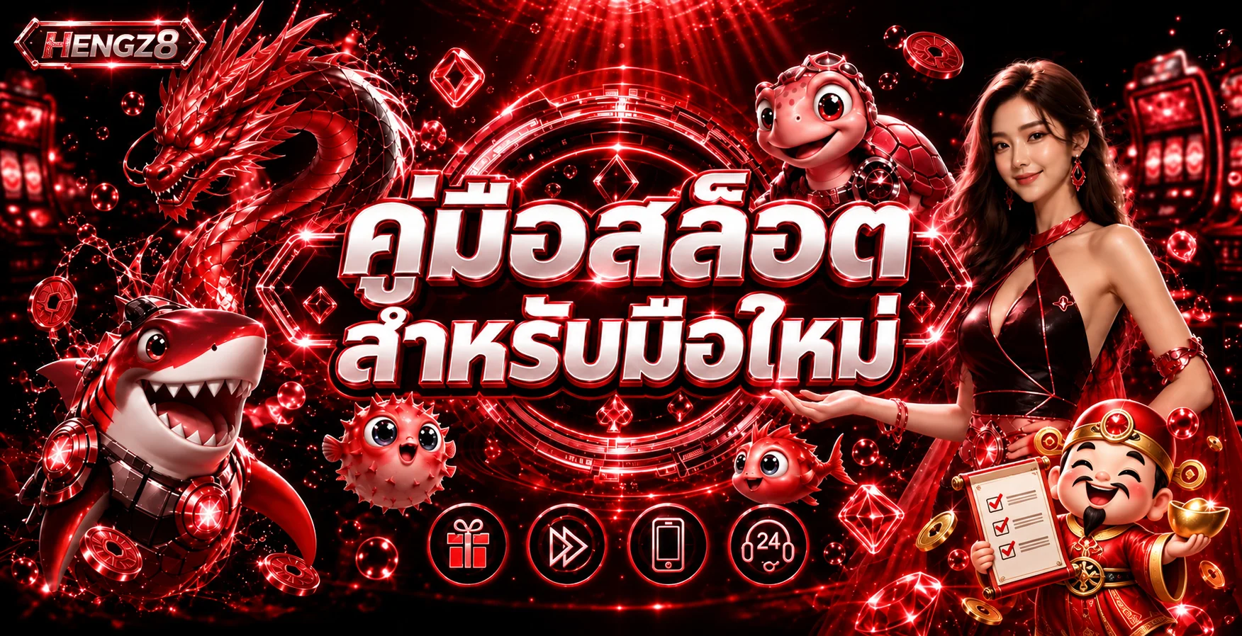 HENGZ8 คู่มือสล็อตมือใหม่ สมัคร ทดลอง และตั้งงบ